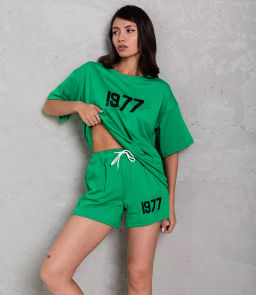 Спортивный костюм #КТ20189, зелёный