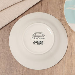 Глубокая тарелка Акварель, 20.5 см - Dolce Ceramo. фото 3