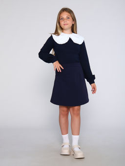 Воротничок "Сентябрь" белый