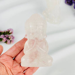Статуэтка Будда из Горного Хрусталя - Радуга самоцветов фото 3