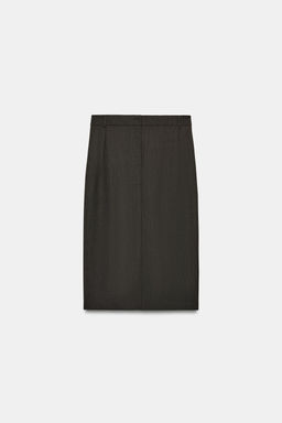 ZW COLLECTION STRAIGHT MIDI SKIRT - Zara фото 6
