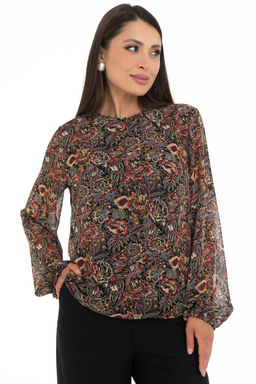 Блуза Волшебный шифон (вамп) - Diolche фото 2