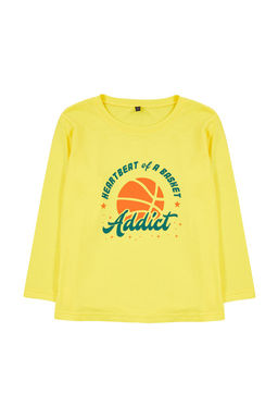 Lacivert Erkek Cocuk Hayvan Desenli Bisiklet Yaka Pamuklu Orme T-Shirt TKDAW25TS00009 - Trendyolmilla фото 12