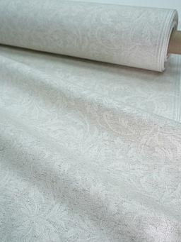 Полульняной жаккард Перепев цв.св.бежево-серый, ш.1.6м, лен-50%, хлопок-50%, 210гр/м.кв