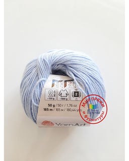 Беби коттон (Baby cotton) пряжа YarnArt 50%хлопок 50%акрил10x50г/165м