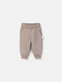 Джоггеры облегченные Кокос с карманами 0+ - Bungly фото 2