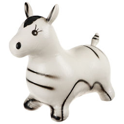 Попрыгун ZABIAKA Зебра, 55?29?50 см, белый фото 8