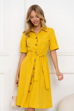 !!ЛЕН 95%!!! Платье 5696 - Open-style фото 6