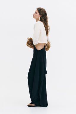 Pantal?n de vestir con falda superpuesta - H&m фото 3
