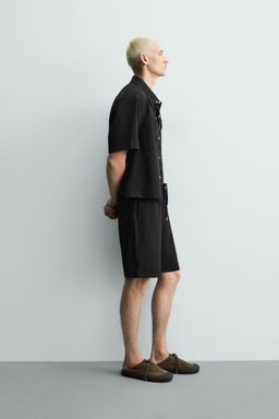 BERMUDA T?CNICA RELAXED FIT / Negro
