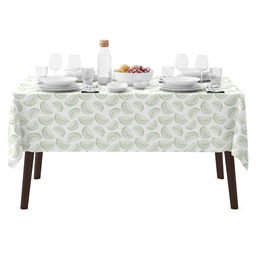 Астурия, белый Скатерть 200х145см, длина стола до 160см, на 6-8 персон, хлопок Премиум 186г/м2, Домашняя мода (Россия)  фото 5