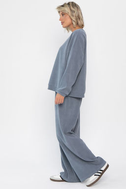 Костюм трикотажный Августа ХИТ (светло-серый) К14347-5М