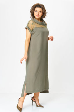 Платье Michel Chic 2179 хаки фото 3