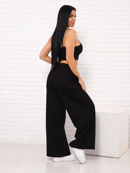 Брюки палаццо на резинке, Арт. 812