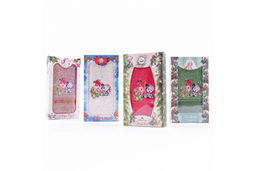 Набор полотенца махрового Новогодний щенок WR37 в шоколадке МР