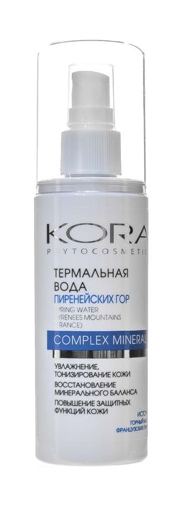 Термальная вода Пиренейских гор 125 мл (Кора, Увлажнение кожи) - Kora фото 2