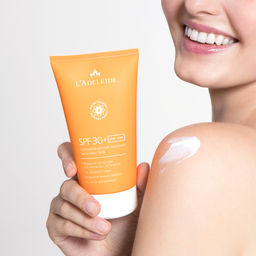 ЦЕНА Солнцезащитное молочко SPF 30+, 150мл - Adeleide фото 4