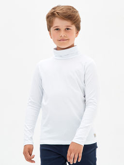 Белая водолазка для мальчика - Kogankids фото 7
