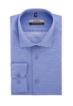 Сорочка мужская длинный рукав GREG 223/139/1172/ZV  фото 2