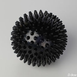 Мячик массажный Woohooo Energy Ball / 9 см/ черный /уп 90/