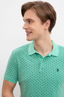 Erkek Mint Polo Yaka Ti__rt