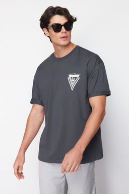 TRENDYOL MAN Oversize/Genis Kesim K?sa Kollu Sehir Bask?l? %100 Pamuklu T-Shirt TMNSS20TS1102 - Trendyolmilla фото 41