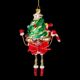 АКЦИЯ Цена за 6 шт. Украшение ErichKrause Decor Мистер Капкейк 19см, стекло