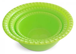 Набор Миска-салатница.0,8л.; 1,5 л.; 2,5л. арт.С141-04-КОЛ/С141ОЛВ АП