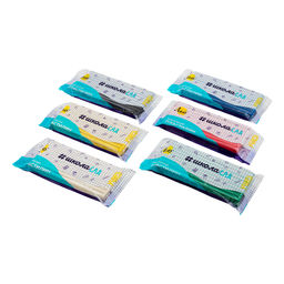 Лео ШколаСад Пластилин классический, группа 1 LMC-240 240 г ( в пакете ) 5 шт 1 цв. желтый  фото 4