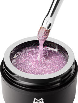 Manita Professional Гель моделирующий для ногтей с хлопьями юки / Builder Gel Flash №02, 15 мл