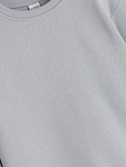 Bisiklet Yaka Erkek ?ocuk Sweatshirt