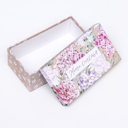 Набор подарочных коробок 10 в 1 «Поздравляю!», 32.5×20×12.5 - 12×7×4 (± 1) см