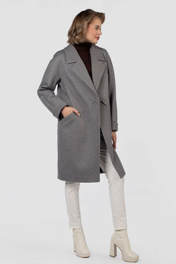 01-11898 Пальто женское демисезонное - El podio фото 3