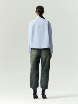 ЕМКА / Рубашка из хлопка с карманами - Emka фото 4