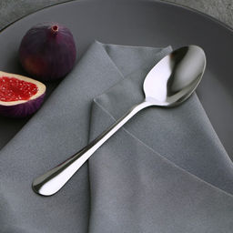 Цена за 5 шт. Ложка столовая Доляна «Плэйн Бритиш», длина 19.1 см, толщина 1.2 мм