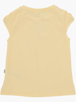 Комплект для девочки с лосинами UD 1945/7508 желтый - Mini maxi фото 4