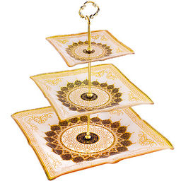 7021-32 Этажерка 3 уровня, квадрат (х6)