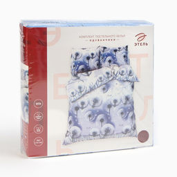 Постельное бельё Этель евро Одуванчики 200х217 см, 240х220 см, 70х70 см - 2 шт, 100% хлопок, бязь  фото 5