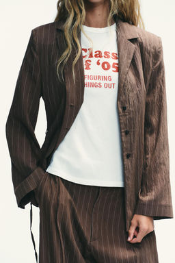 RUSTIC T-SHIRT WITH SLOGAN - Zara фото 2