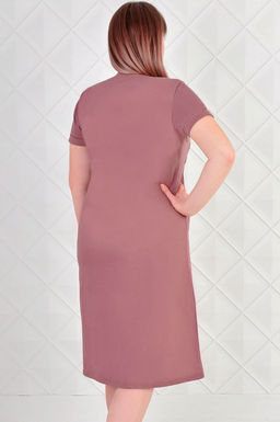 Арт. 4125 Туника женская 50-58 (5 шт) Цвет:кофейный