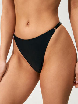 Трусы стринги-бразилиано жен 3шт. Miami черный с бежевым