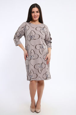 Платье Натали из хлопка мультиколор  фото 2