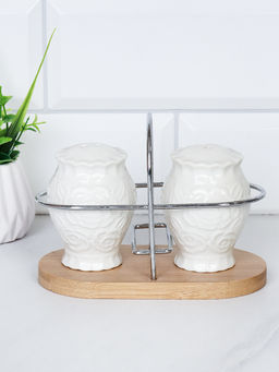 Набор для специй 2 предмета / UK-366 /уп 48/ на деревянной подставке - Галеонтрейд фото 5