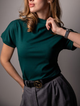 Футболка женская блузка КФ103 Изумруд от фабрики Спортсоло