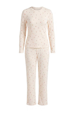 Pudra _i_ekli Fitilli _rme Pijama Tak_m_ THMAW27PT00053