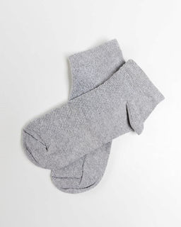 Цена за 5 пар! Короткие детские носки светло-оливкового цвета с сеткой - Mark formelle фото 5