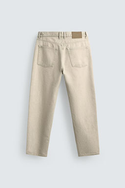 JEANS STRAIGHT ANKLE FIT / Verde gris - Zara фото 9