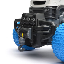 Машина "Эвакуатор" 1:16 (свет, звук) в коробке (цвет зеленый)