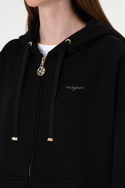 Kad_n Siyah Sweatshirt Sepette S_rpriz _ndirim - U.s. polo assn фото 14