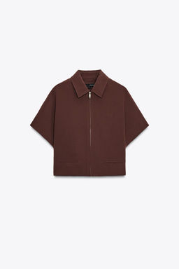 ZW COLLECTION CROPPED JACKET - Zara фото 31